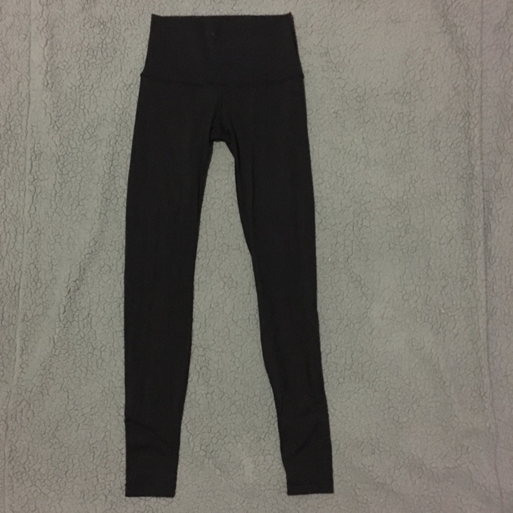 Lululemon Black High Rise Wunder Under Leggings